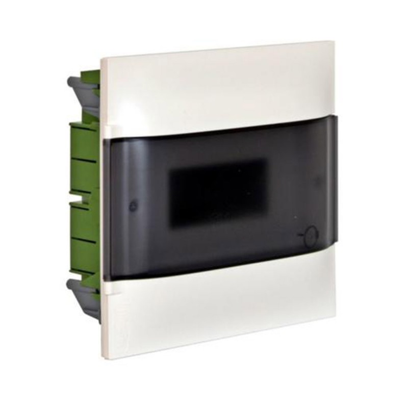 Coffret encastré 8M porte fumée