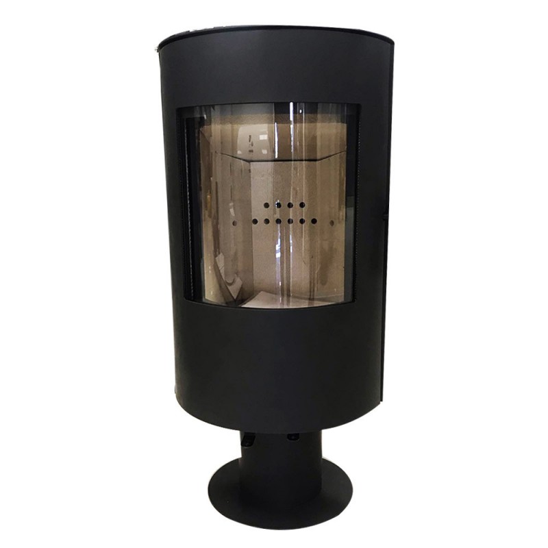 Poêle à bois R0703A - 480X5267X1006MM -sortie D150MM