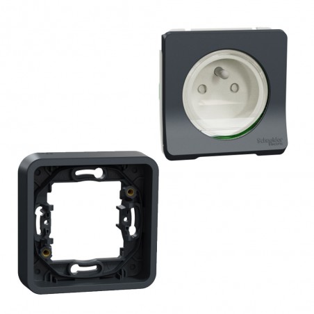 Prise de courant encastrable 2P+T NF-USE* MUREVA