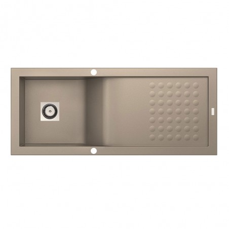 Evier à encastrer vague 1 cuve 118*50*18