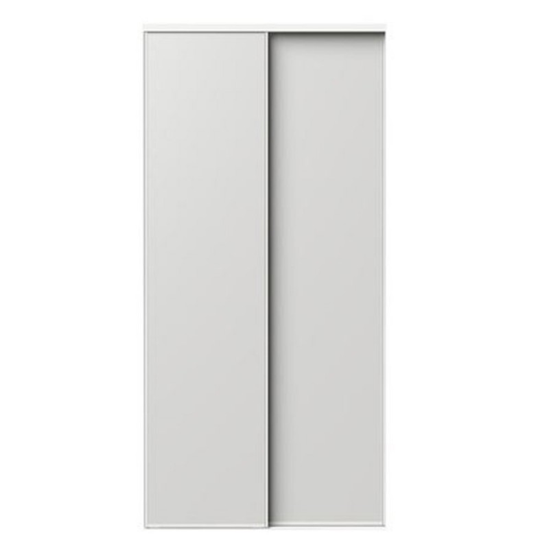 Portes de placard coulissantes 2 portes l.180 x H. 250 cmblanc