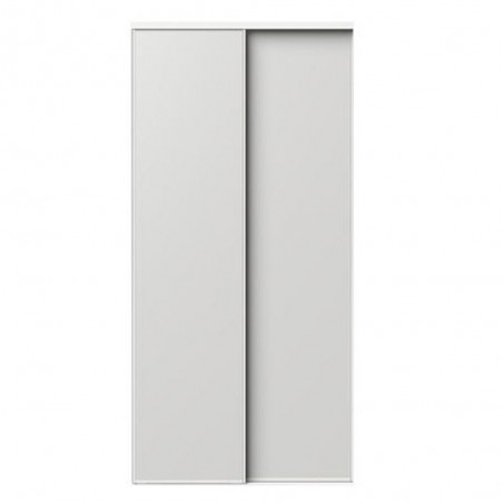 Portes de placard coulissantes 2 portes l.180 x H. 250 cmblanc