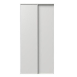 Portes de placard coulissantes 2 portes l.150 x H.250 cmblanc