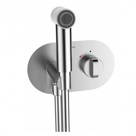 Douchette intimixer round thermostatique à encastrer chromé TBL