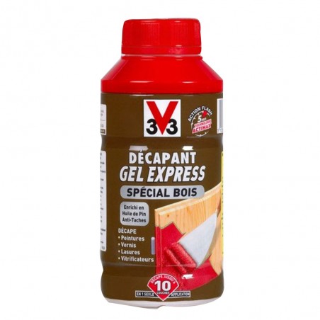 Décapant bois gel express 0