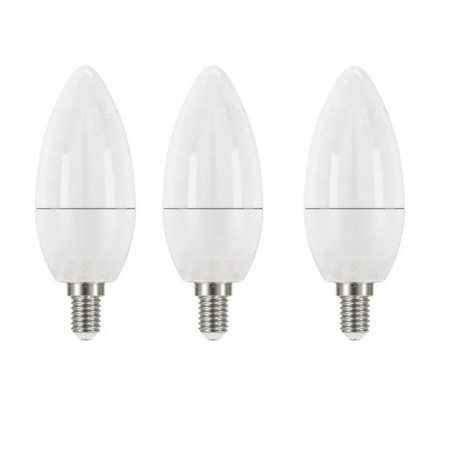 Lot de 3 ampoules ledE14 470Lm 3.4W