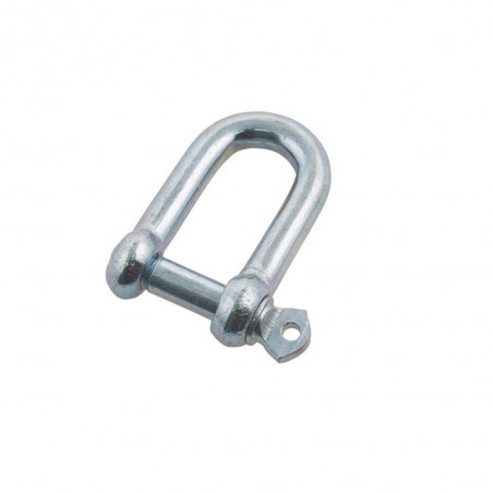 Manille droite acier zingueSUKIDiam.16 x L.64 x l.30 mm