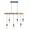 Suspension 6xE27 max 60W métal hètreTownshend