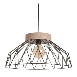 Suspension industriel Métal Seynave Clayton 1 Lumière(S) D.50 Cm