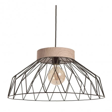 Suspension industriel Métal Seynave Clayton 1 Lumière(S) D.50 Cm