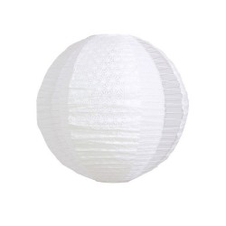 Suspension boule papier NATSUblancdiam.40 cm