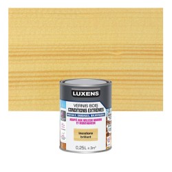 Vernis pour bois extérieur LUXENS Conditions extràÂªmes incolore brillant 0.25 Litre -  - meilleure qualité