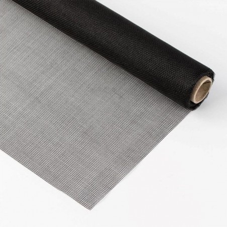 Rouleau de moustiquaire noir 120x300cm
