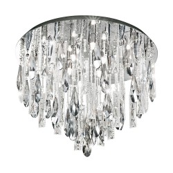Plafonnier CALAONDA CRYSTAL 8X33W G9