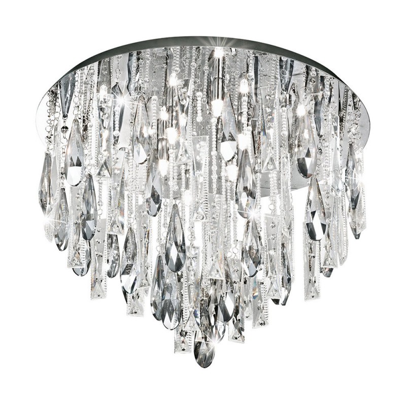 Plafonnier CALAONDA CRYSTAL 8X33W G9