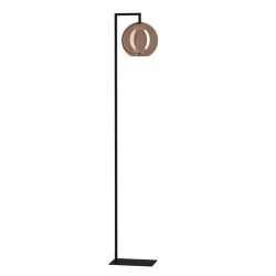 Lampadaire CORDOBA en acier noir E27 40W H1715
