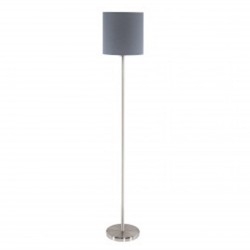 Lampadaire PASTERI nickel et gris 1XE27 60W H1575