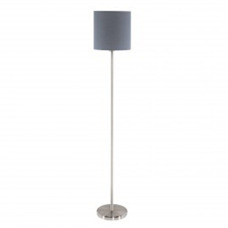 Lampadaire PASTERI nickel et gris 1XE27 60W H1575