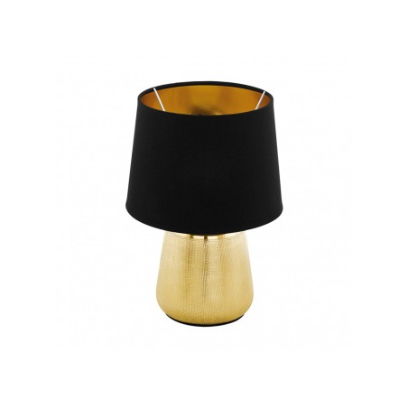 Lampe de table MANALBAnoir et doré 1XE14 40W 230V