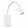 Applique TAZZOLI blanc avec USB 1XLED 35W 230V