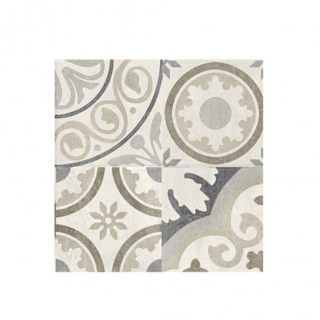 Carrelage sol 45X45cm ALPHA AT DEC ALPHA MARRON -  - meilleure qualité