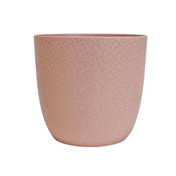 Cache pot de fleur opale