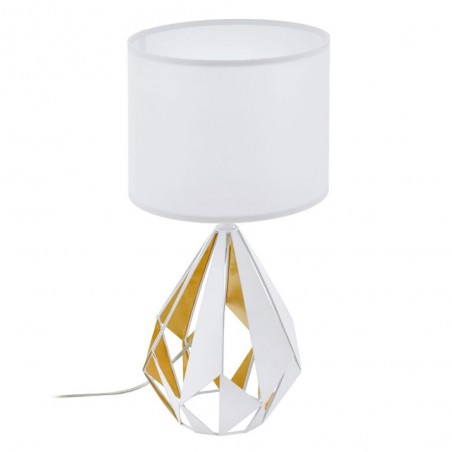 Lampe de table CARLTON 5 blanc E27 60W