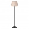 Lampadaire TABLEY noir et marron 1XE27 40W