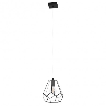Suspension MARDYKE noir 1XE27 40W