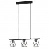 Suspension MARDYKE noir 3XE27 40W H1100