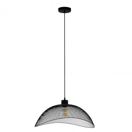 Suspension noir POMPEYA 1XE27 60W