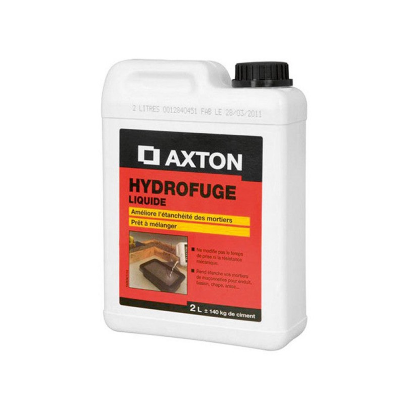 Hydrofuge pour mortier    2 L Blanc -  - meilleure qualité