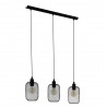 Suspension en acier noir WRINGTON 60W