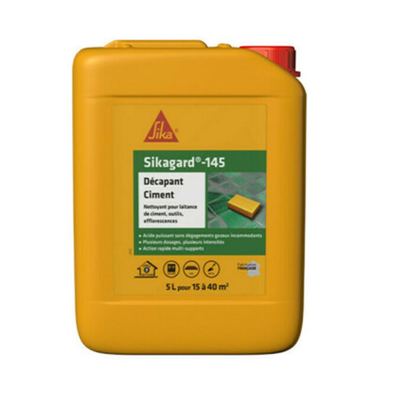 Décapant ciment 5L SikaGard-145