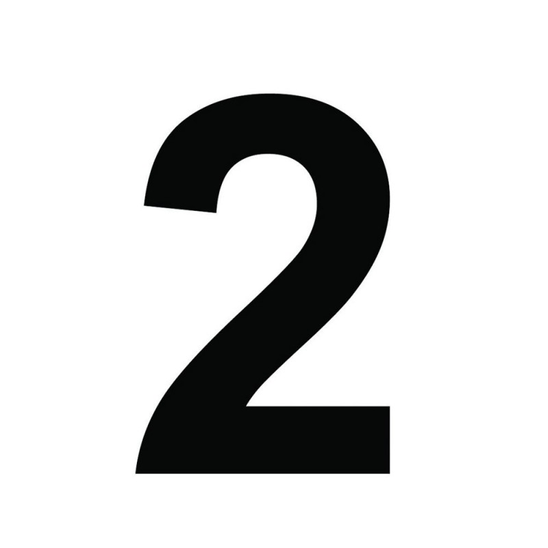 Adhesif N°2 80x56mm