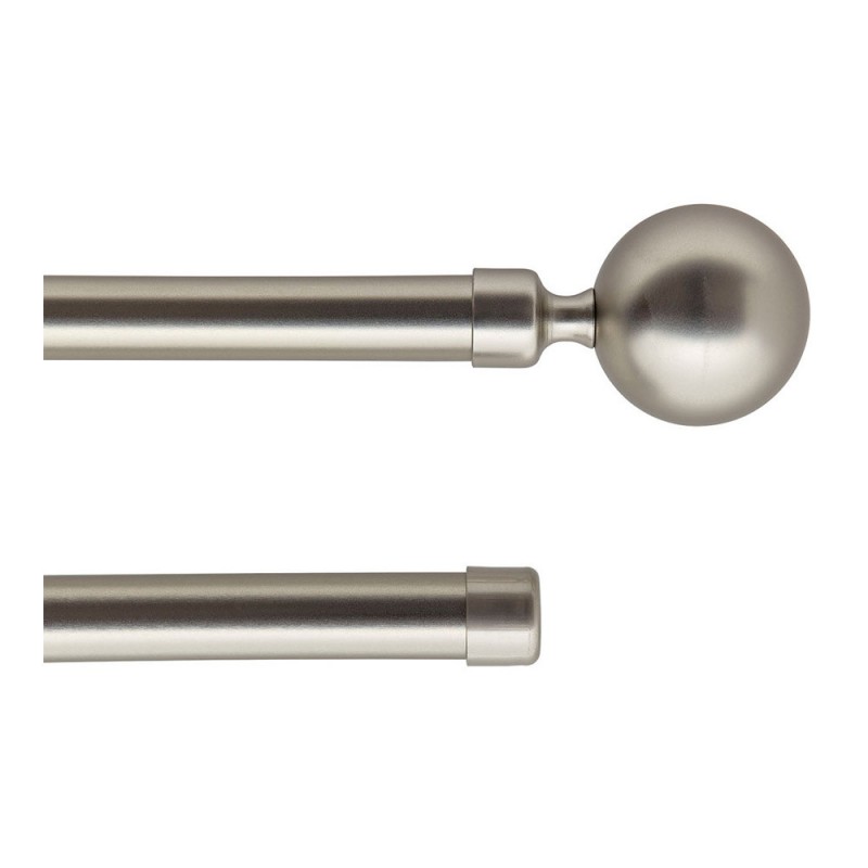 Kit dble barre ext 210-380 D19 Paloma argent