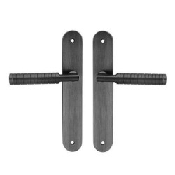 Ensemble de porte Eden 195mm sans trou zamak