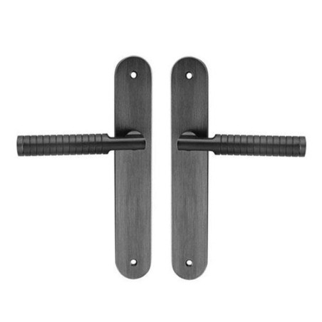 Ensemble de porte Eden 195mm sans trou zamak