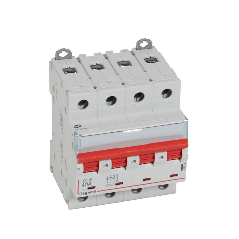 Interrupteur-sectionneur DX³-IS à déclenchement 4P 40A