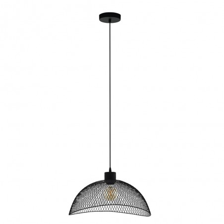 Suspension noir POMPEYA 1XE27 60W