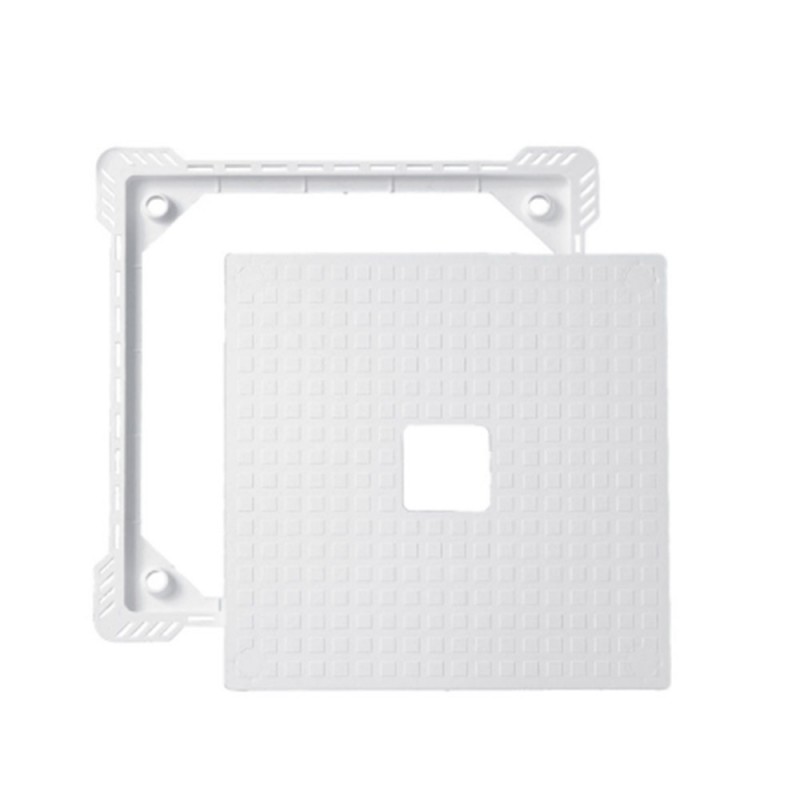 Trappe de visite plastique blanc ref: acs400