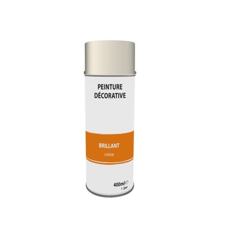 Peinture aérosol beige brillant 0