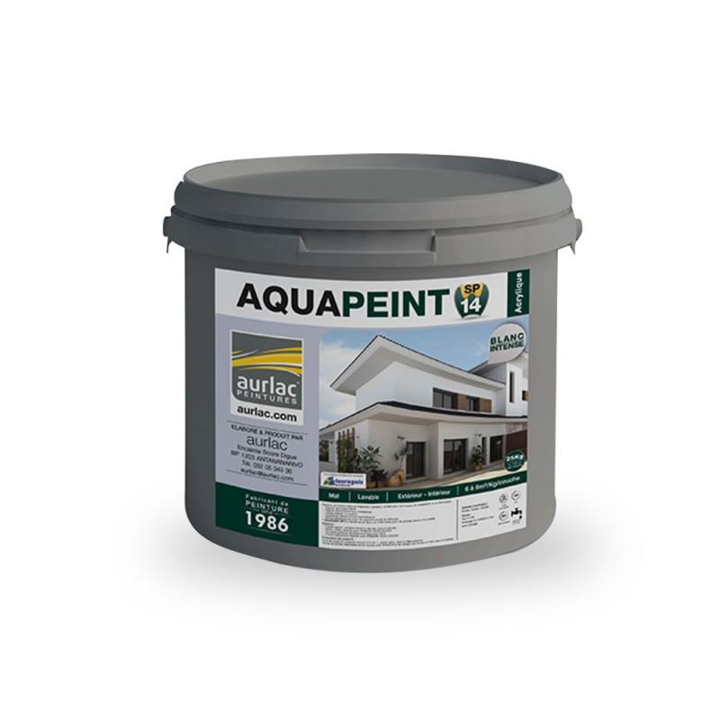 Peinture d'intérieur extérieur Aquapeint 25KG -  - meilleure qualité