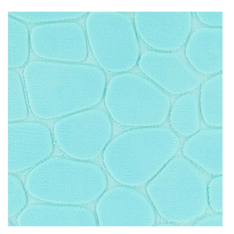 Tapis de bain vert 45x75cm cm polyester -  - meilleure qualité