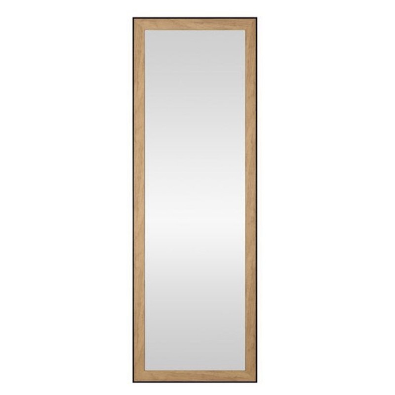 Miroir industriel 52X152 noyer/noir -  - meilleure qualité