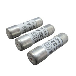 Fusibles x3 céram 32A à voyant 10.3x38mm uv5