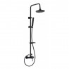 Rampe douche D250 inox thermo PAGAN noir