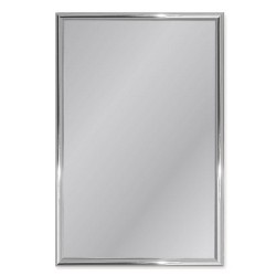 Miroir de salle de bain 60x40 cm arica avec cadre en aluminium - meilleure qualité