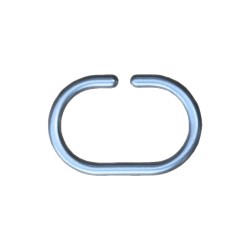 Lot de 12 anneaux de douche L. 7.5 cmchrome -  - meilleure qualité