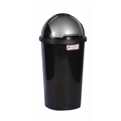 Poubelle 50L Silver carre lift bin -  - meilleure qualité